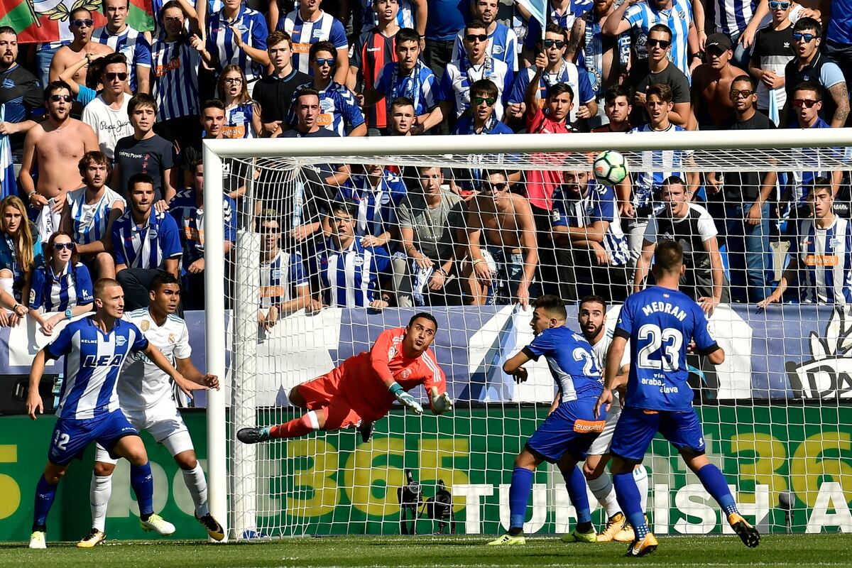 Duelo de dientes apretados entre Keylor y Celso