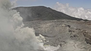 Volcán Poás será reabierto el próximo lunes aunque seguirá bajo vigilancia