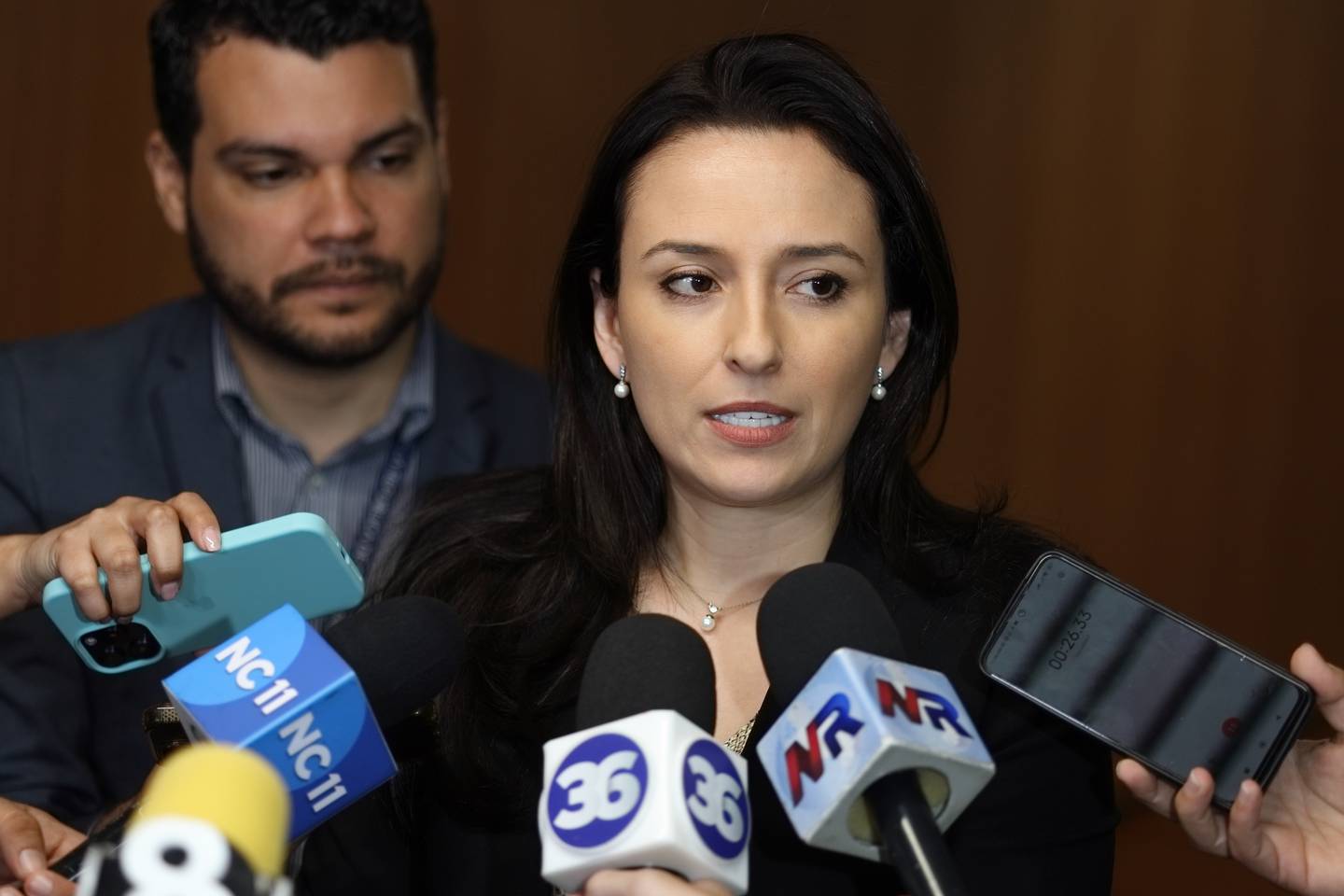 26/02/2024, San Jose, Asamblea Legislativa, comparecencia de Natalia Díaz en la comisión que investiga los contratos del SINART.