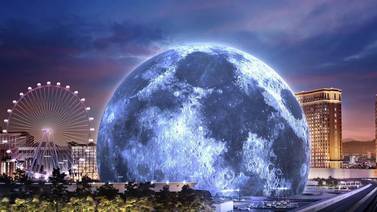 Video: Vea la impresionante esfera que estrenan en Las Vegas y que tiene al mundo como loco 