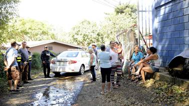 Vecinos de El Mojón de Santa Bárbara pararon obras de la Municipalidad de Alajuela