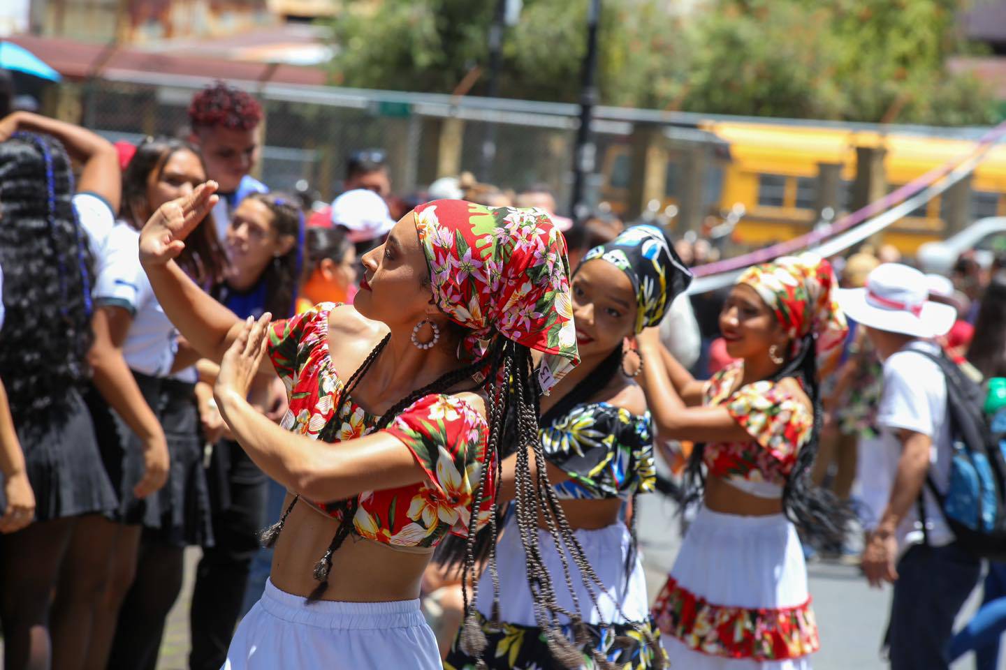 Entre el parque Morazán y el parque Nacional se vivió la edición 25 del Festival Flores de la Diáspora Africana 2023.