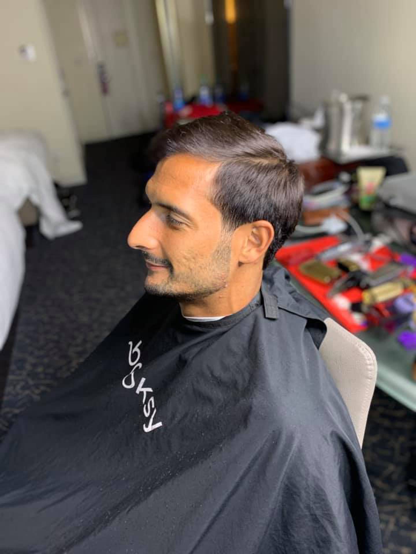 Alex Arrieta, peruano, barbero de la Sele en Orlando City