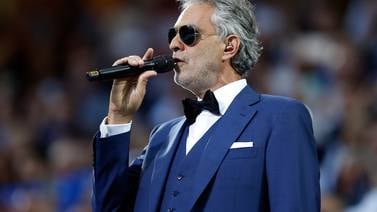Andrea Bocelli dará concierto virtual por YouTube
