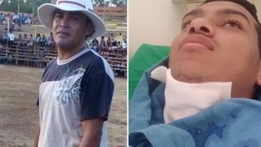 Fiestas de Santa Cruz: Toro San Felipe manda a dos hombres al hospital