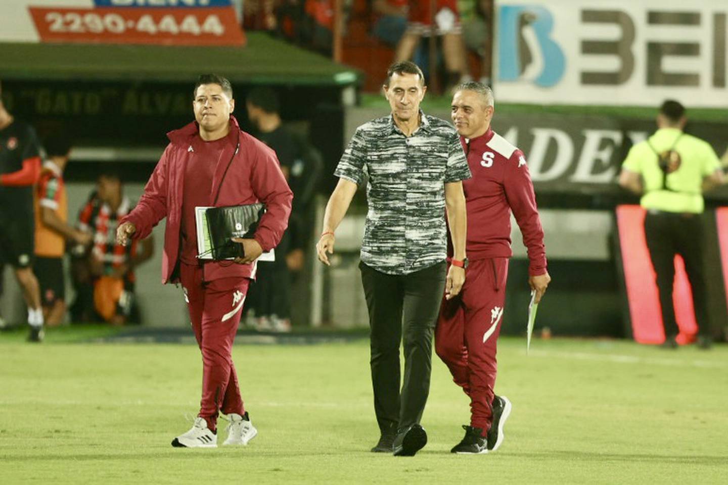 20/04/2024, Alajuela, Estadio Alejandro Morera Soto, partido de la jornada 19 del torneo de clausura 2024 entre Liga Deportiva Alajuelense y el Deportivo Saprissa.