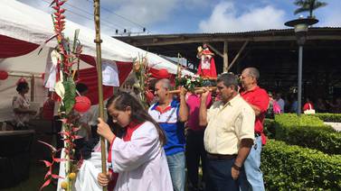 San Ramón se tiró a la calle para anunciar sus festejos patronales