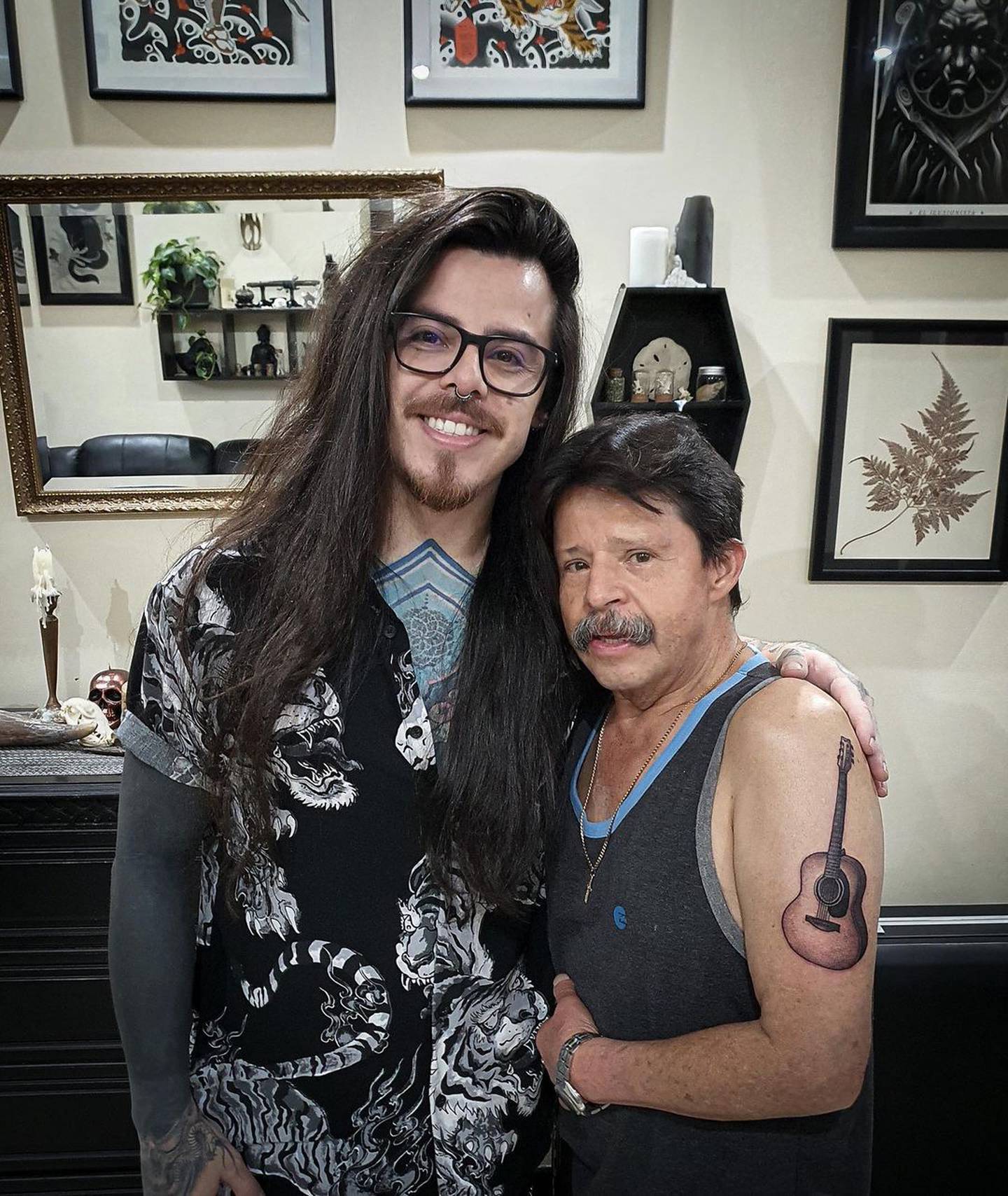 Javier Castillo es un tatuador tico que poco a poco se abre nombre a nivel internacional.