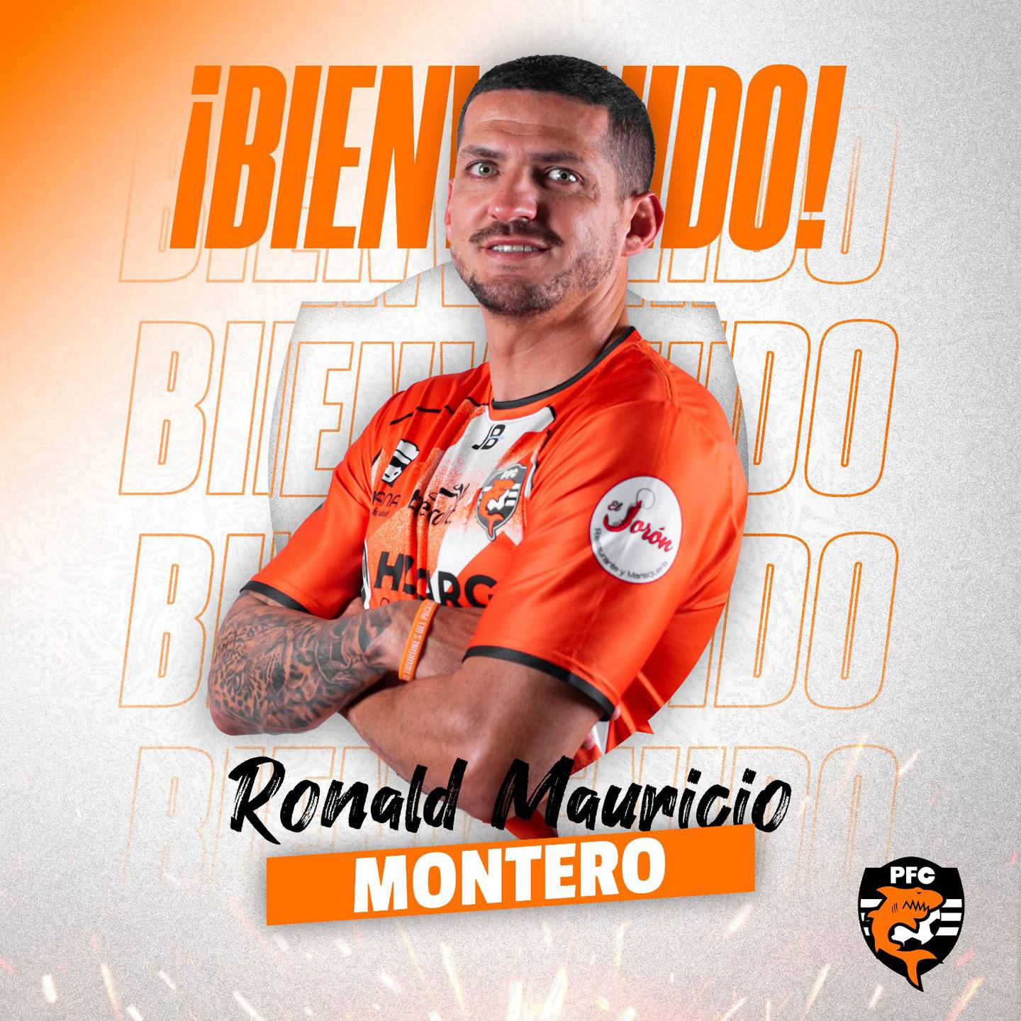 Ronald Mauricio Montero es el nuevo refuerzo del Puntarenas. Prensa PFC.