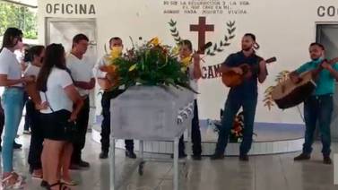 Mariachis tocaron pieza del “Puma” para despedir a hombre asesinado en pulpería