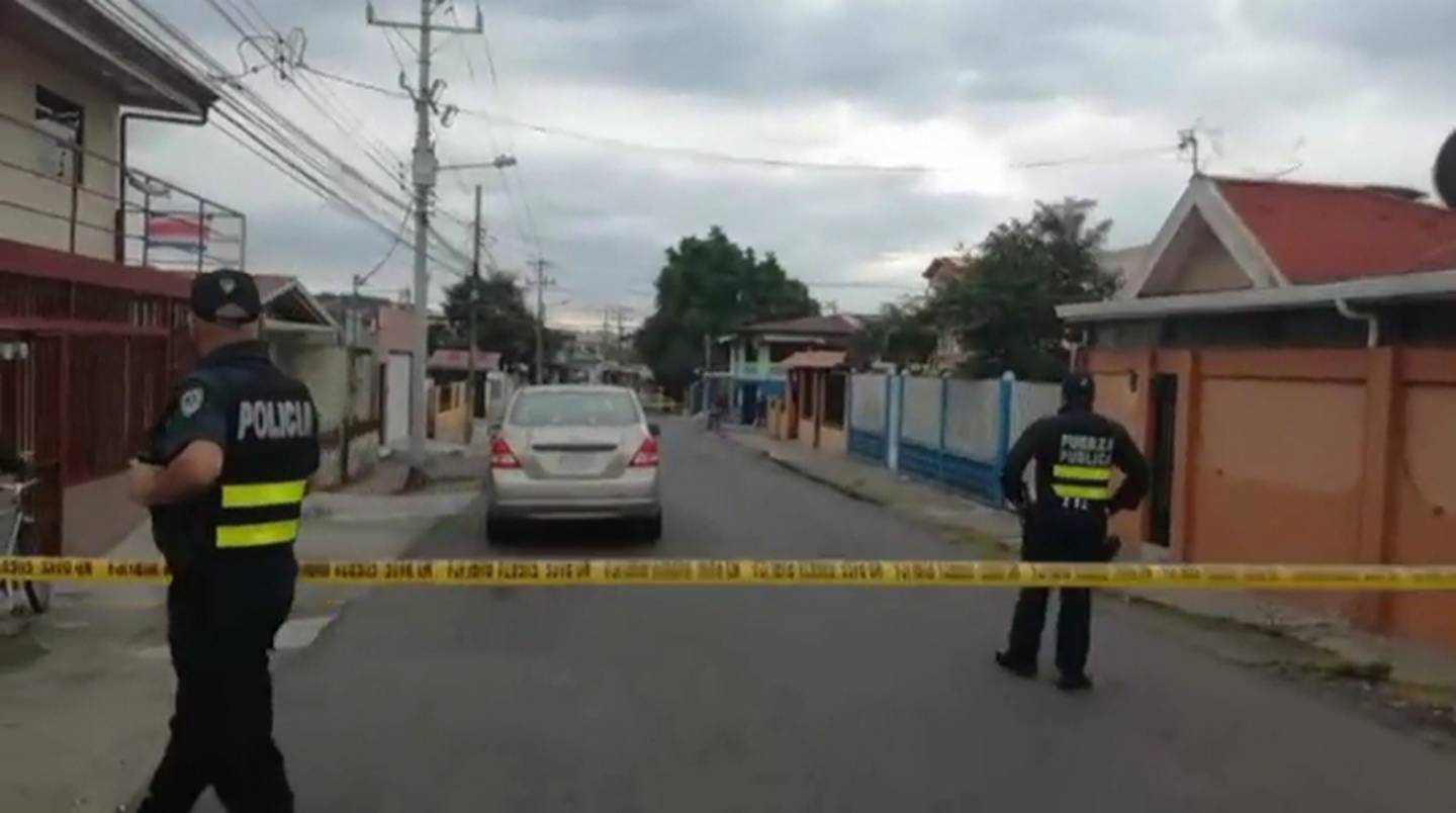 Allanamientos en Cartago para desmantelar banda narco que era dirigida por el novio de mujer que fue asesinada en Cartago. Foto Keyna Calderón.