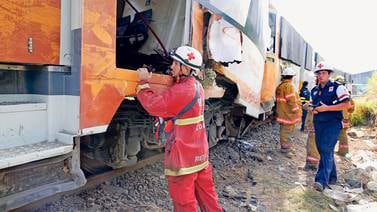 Víctima de choque entre trenes revive accidente todos los días