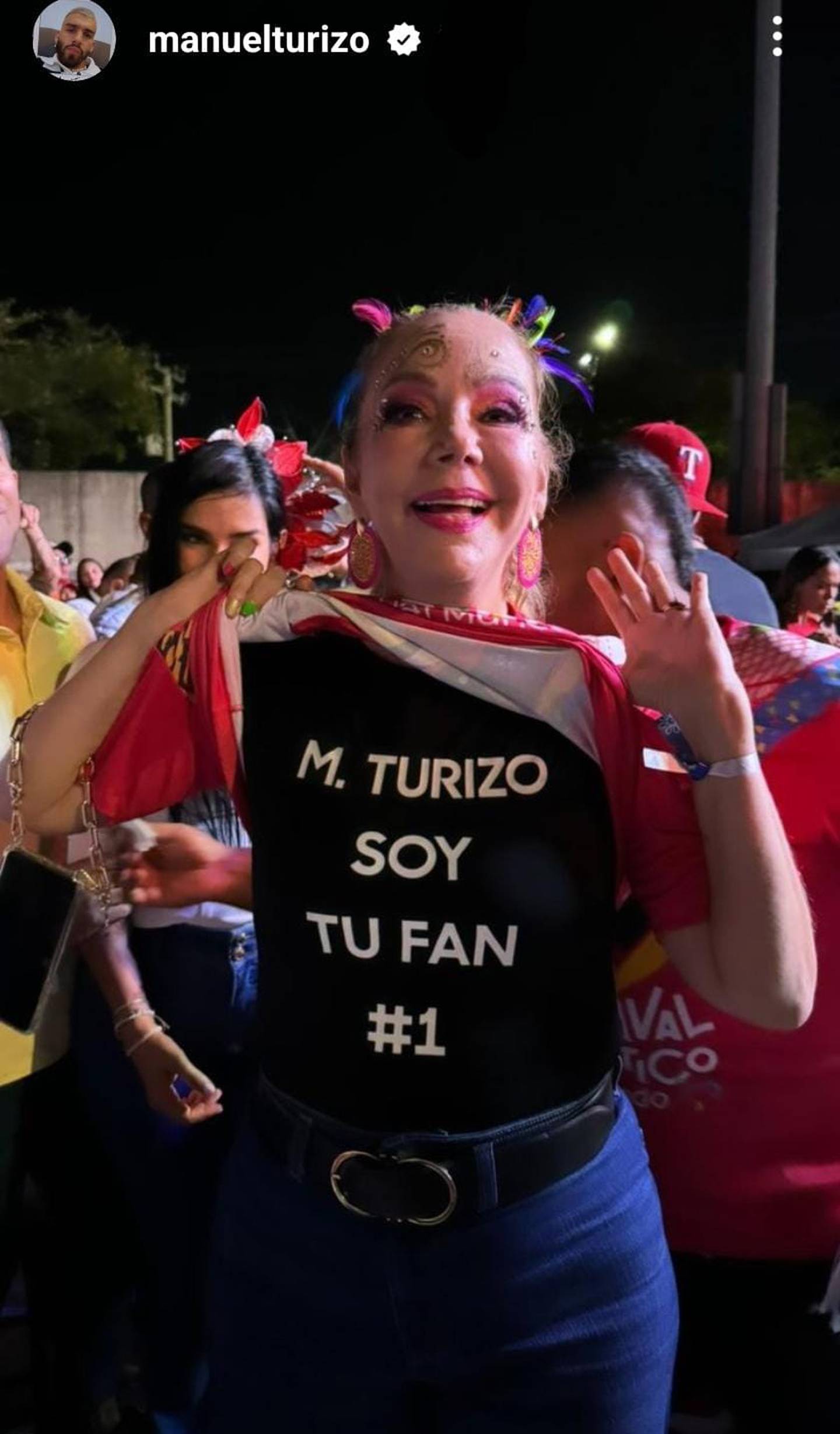 Manuel Turizo quedó impresionada con el amor de un fan durante el Pincic Festival