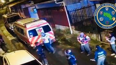 Maldosos apedrearon ambulancia que regresaba de atender a viejito en Purral 