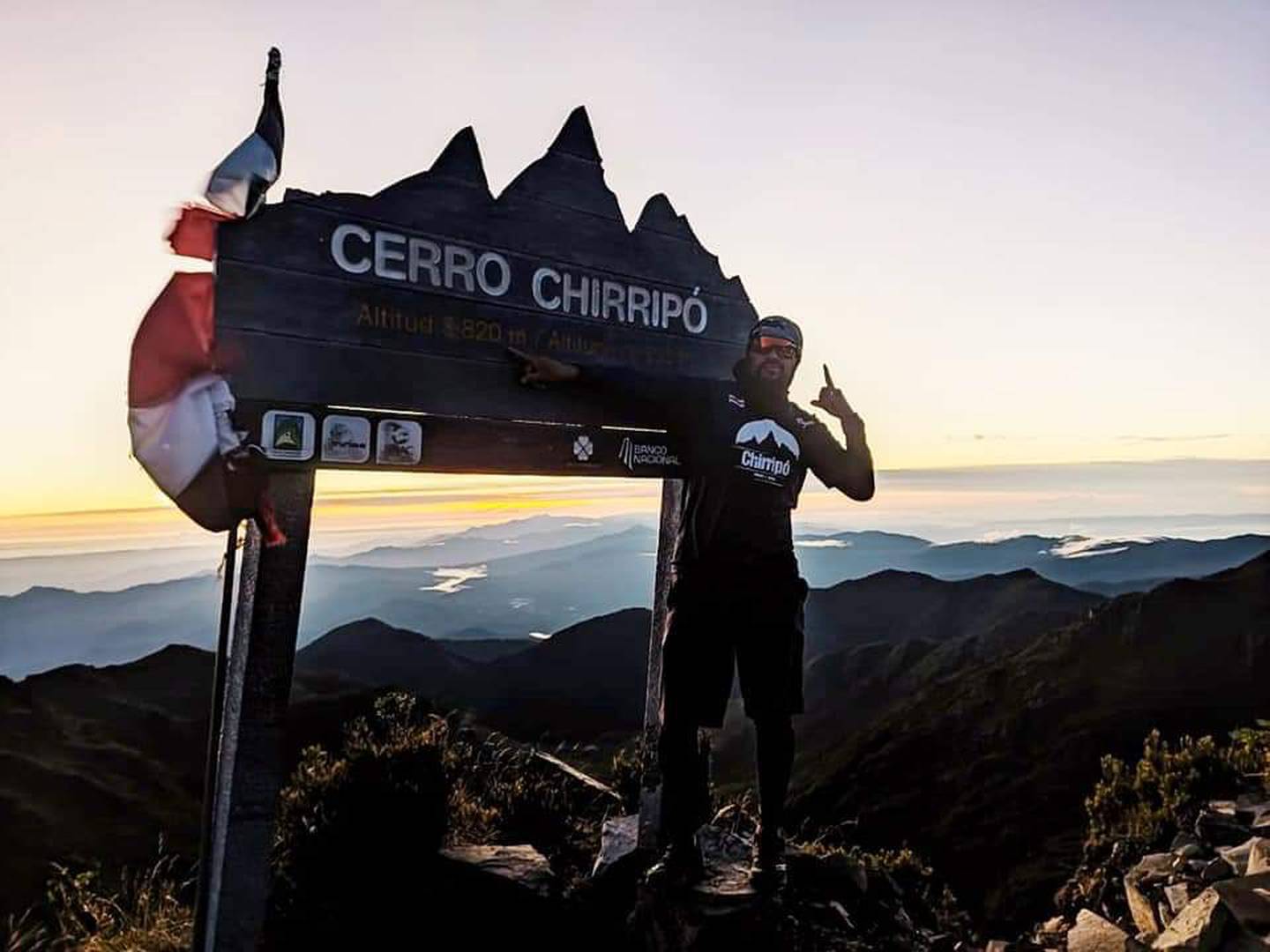 Brian Agüero es guía de montañas y contó cuáles son los principales pecados que cometen las personas que desean llegar a lo más alto del Cerro Chirripó. Cortesía.