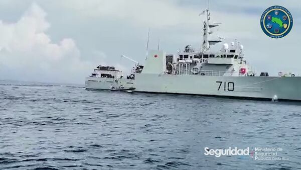El rescate se dio cerca de una isla de Colombia. Foto MSP.