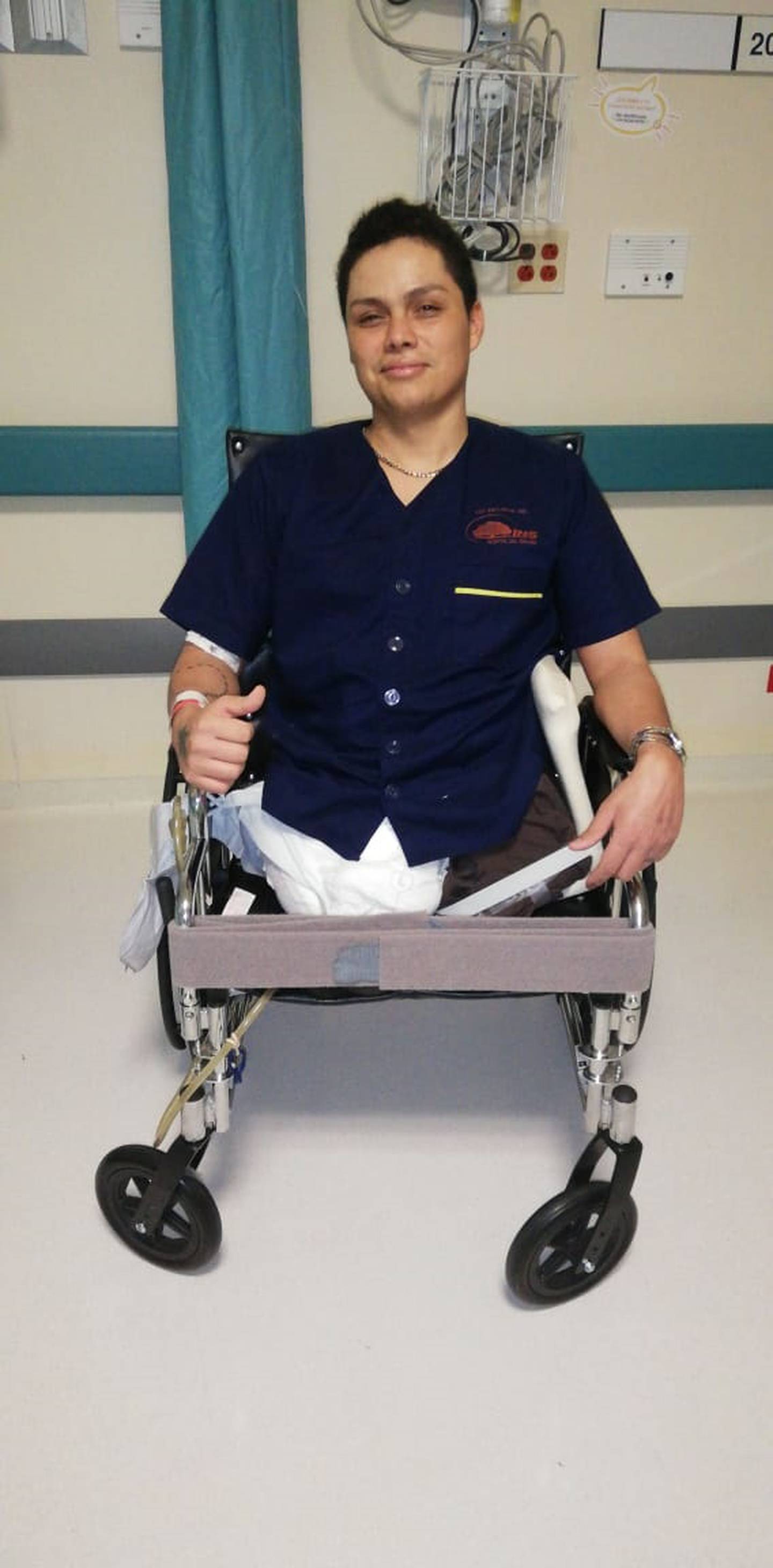 José Rojas Aguirre, joven que perdió las piernas en accidente con camión de basura. Foto cortesía José Rojas.