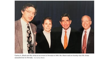 Politóloga contó al New York Times que también fue víctima de Óscar Arias 
