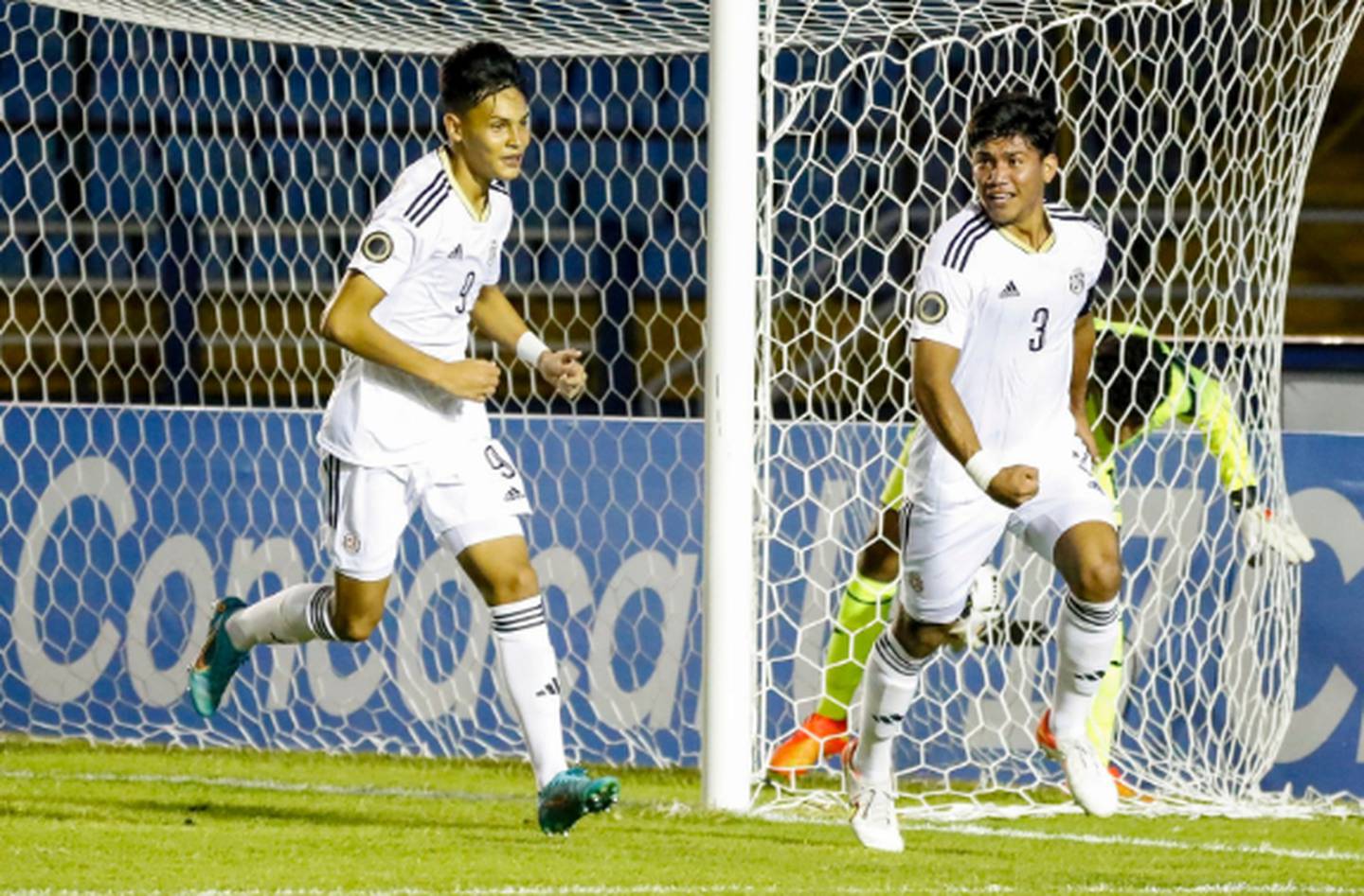 La Selección Sub-17 goleó 0-4 a Cuba y se metió a la siguiente ronda del Campeonato de Concacaf. Prensa Fedefútbol.