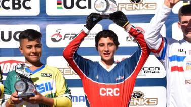 ¡Bravo! Ciclista tico hace historia en el Campeonato Panamericano BMX