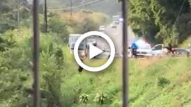 Video: Así fue la persecución con balacera incluida que hubo en Naranjo