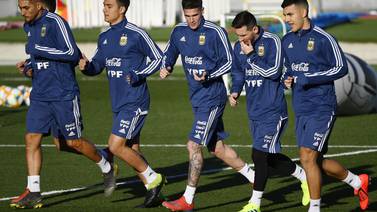 Lionel Messi volvió a ponerse la camiseta de Argentina