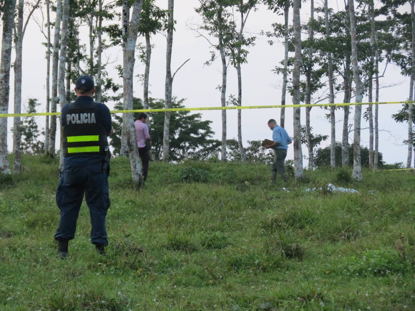 OIJ investiga caso de nicaragüense que murió baleado en Pocosol de San Carlos luego de cruzar la frontera. Foto Edgar Chinchilla.