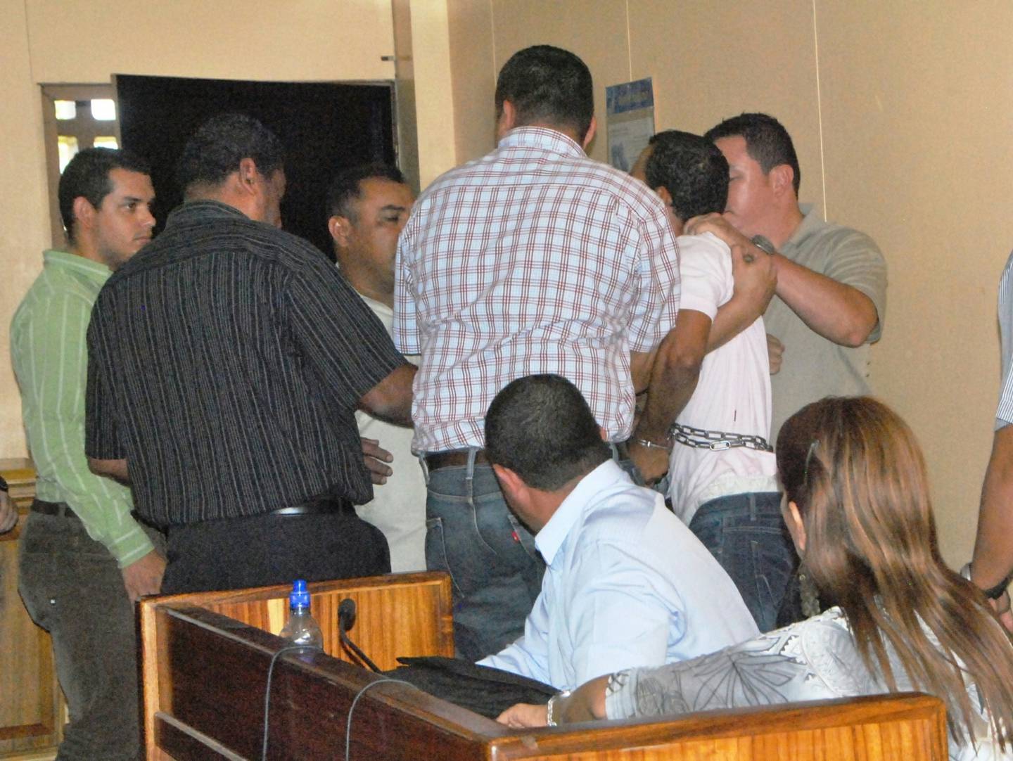 Olger Vásquez Sibaja, condenado a 142 años de cárcel por encerrar a cuatro personas dentro de un contenedor y quemarlos vivos en Herradura, Puntarenas. Foto Archivo.