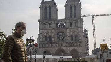 Coronavirus frena la restauración de Notre Dame a un año del incendio