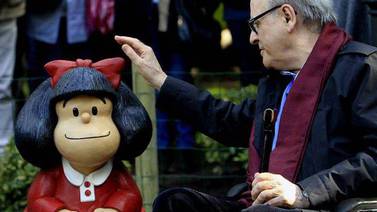 Caricaturista tico cuenta cómo era Quino, el tata de Mafalda