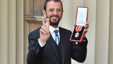 Exbaterista de los Beatles ahora es sir Ringo