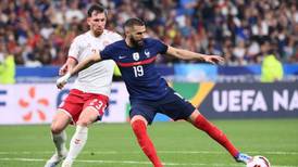 Mala noche para Francia en el debut de la Liga de Naciones ante Dinamarca