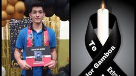 Redes sociales acompañan a familia de Keylor Gamboa en novenario de joven asesinado 