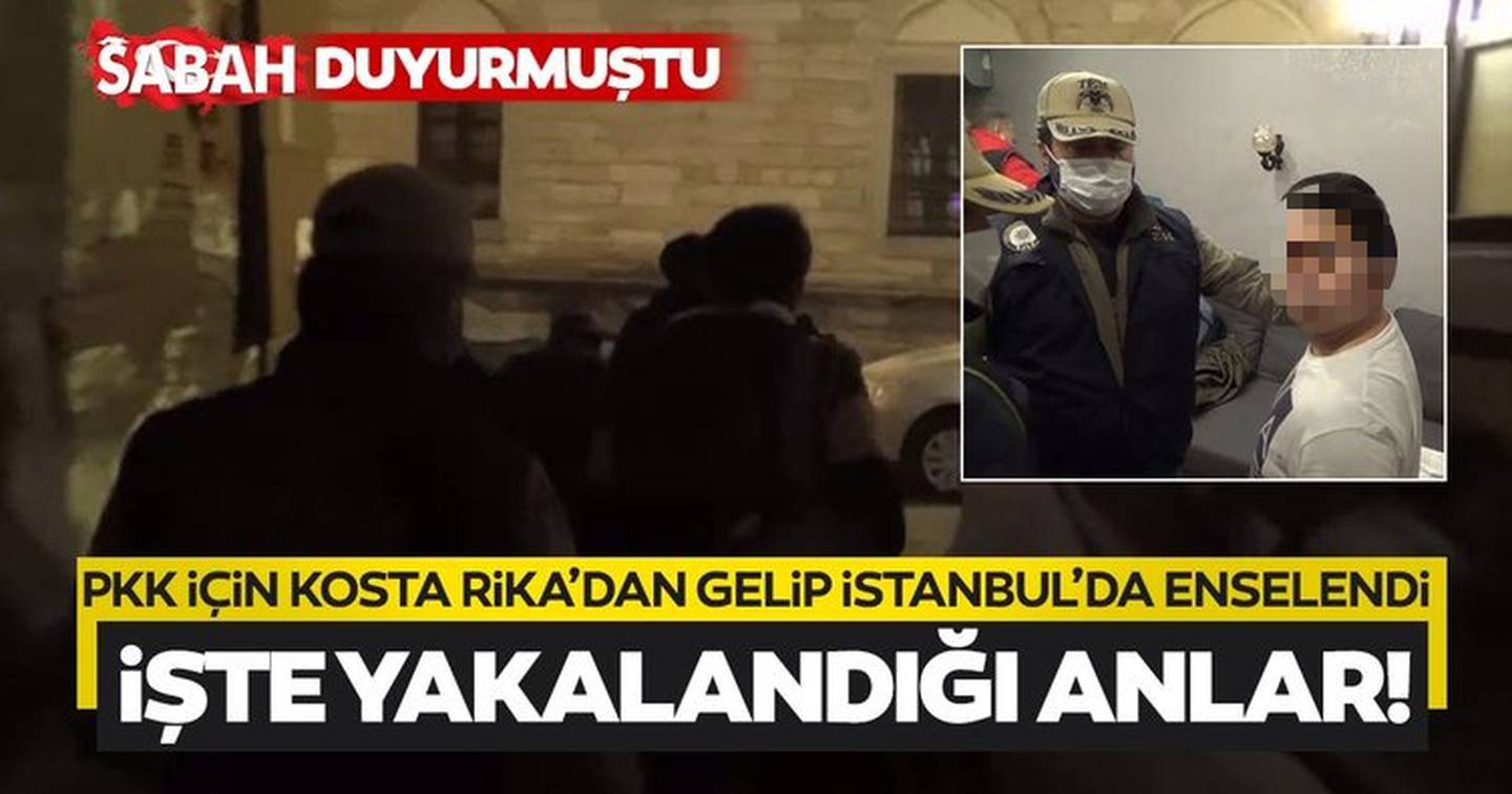 Costarricense detenido en Turquía sospechoso de querer unirse a grupo terrorista. Foto tomada del medio turco Sabah.