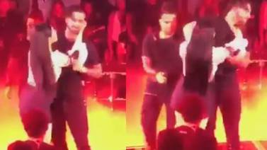 (Video) Maluma deja con ganas a güila que lo quería besar durante un concierto