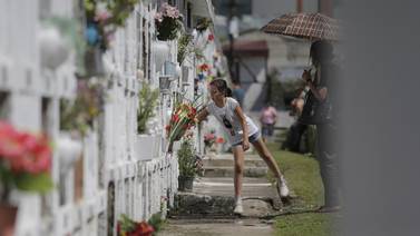 Ojo al horario de algunos cementerios de San José para el Día de los Muertos
