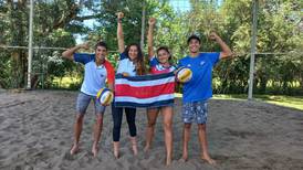 Costa Rica consiguió el boleto a mundial juvenil de voleibol de playa (video)