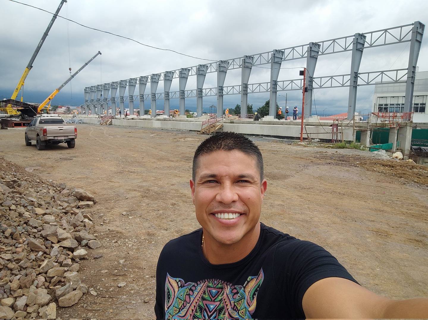 Esteban Granados, estadio Eladio Rosabal Cordero