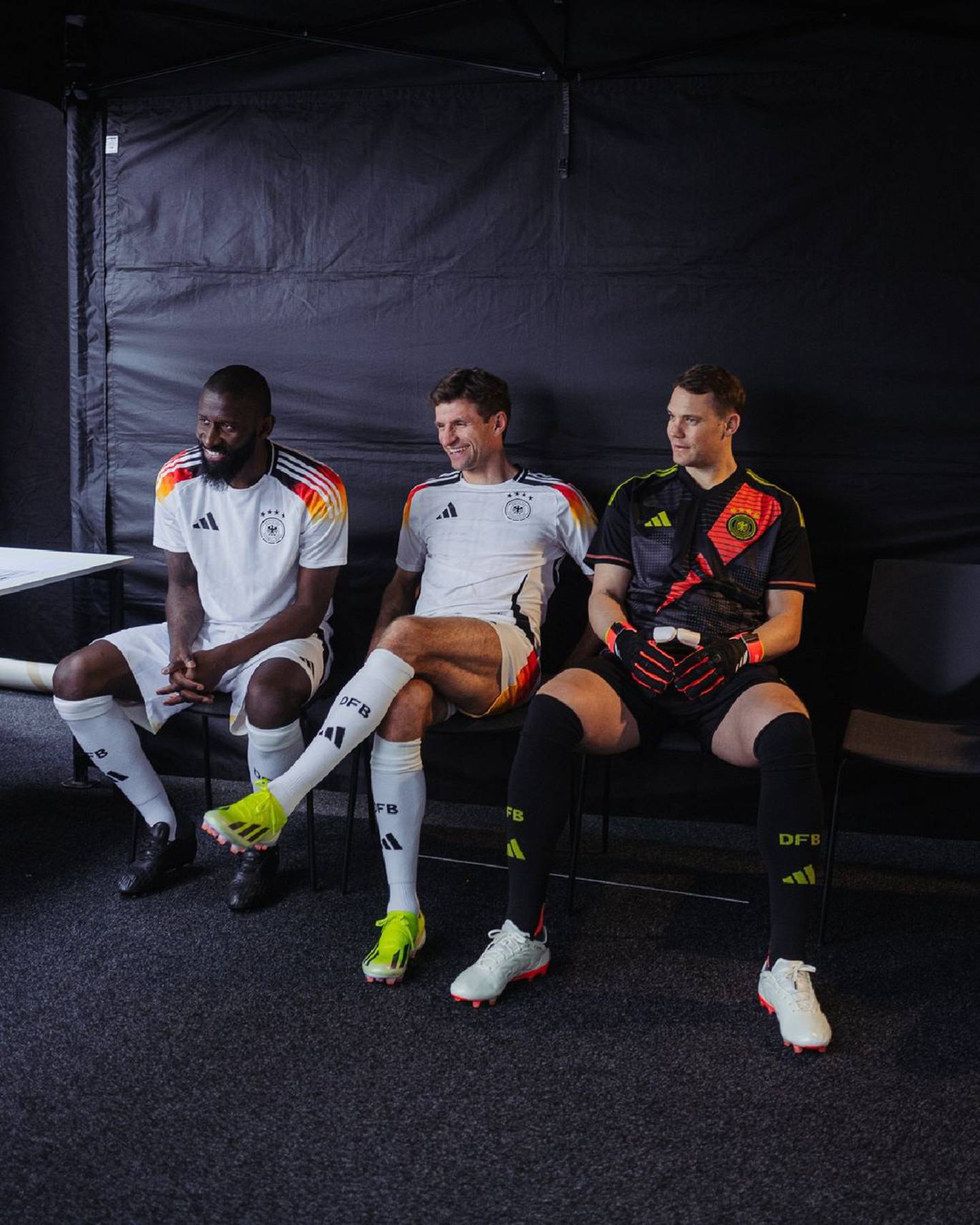 Hace pocos días la Selección de Alemania presentó sus nuevos uniformes Adidas. Foto: Instagram.