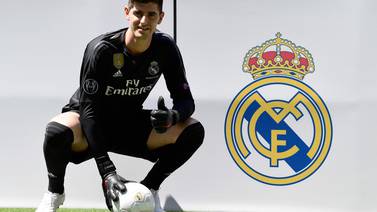 Courtois, el pique bravo de Keylor Navas, fue presentado por el Real Madrid