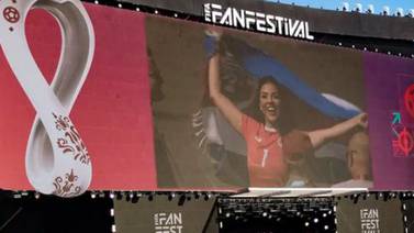 ¡Natalia Rodríguez lo volvió a hacer! Tica deslumbró con su belleza en el Fan Fest de Qatar