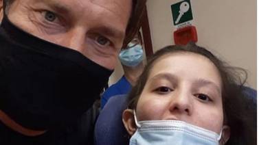 Francesco Totti visita a Ilenia Matilli, mujer que salió del coma tras escuchar su voz