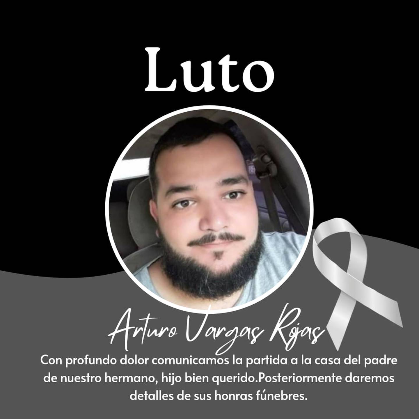 Arturo Vargas era un querido vecino de San Mateo de Alajuela. Foto Facebook.