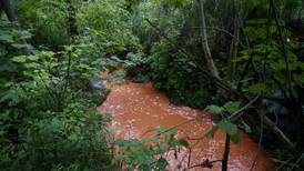 Contaminación de río Ocloro servirá para crear protocolo de actuación