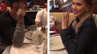 Video: Ana Lucía Vega cena con Ronald Matarrita en Nueva York  