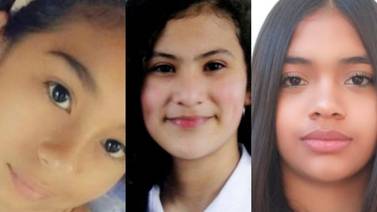 Ayude a encontrar a tres muchachas a quienes se les perdió el rastro 