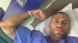 El guerrero Alonso Swirgsde está internado en el hospital