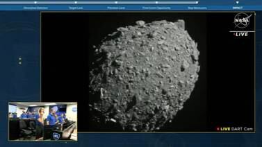NASA logró desviar trayectoria de asteroide y demostró que puede defender a la Tierra