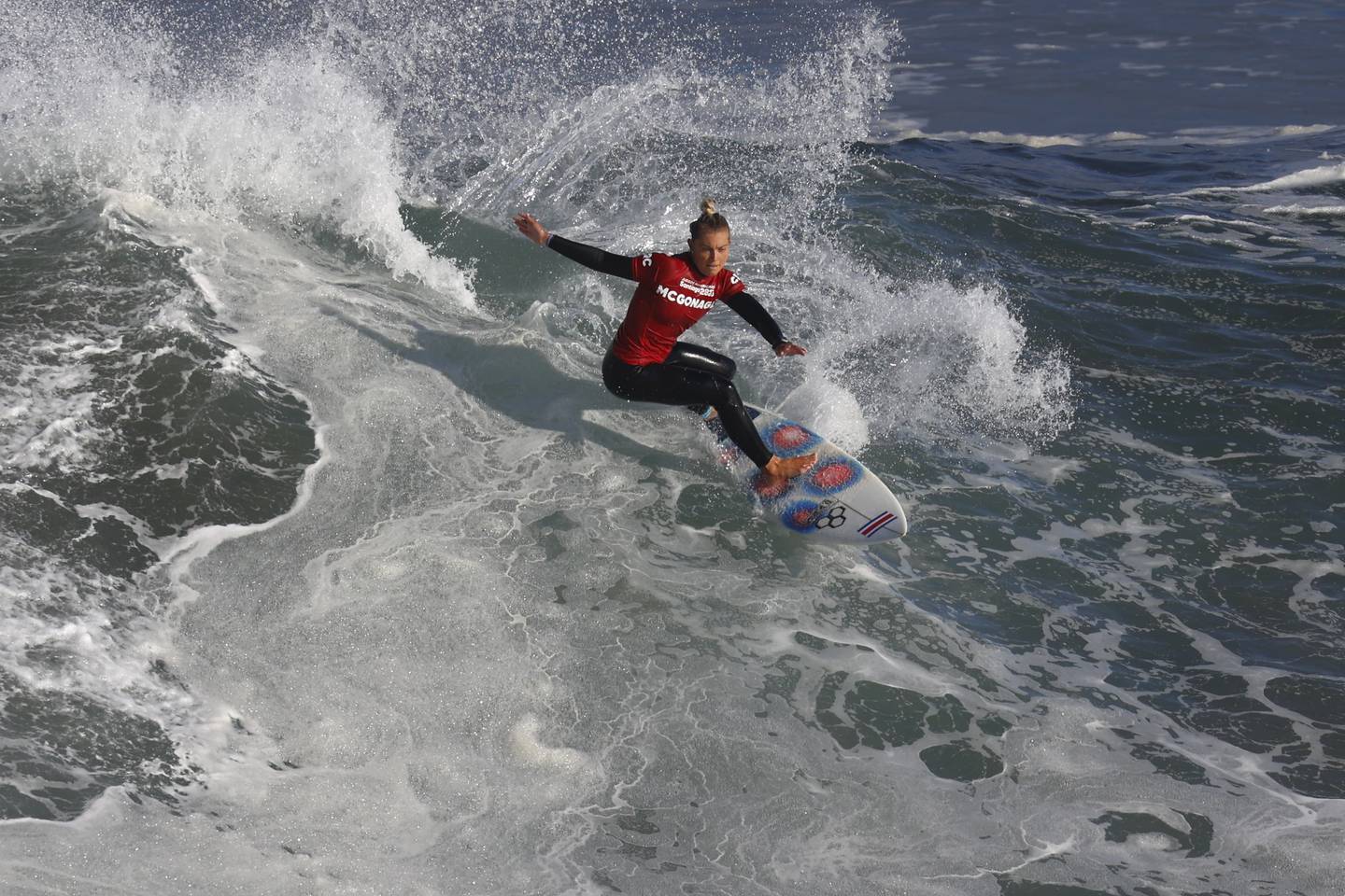 Surfing, Juegos Panamericanos, Lía Díaz y Leilani McGonagle
