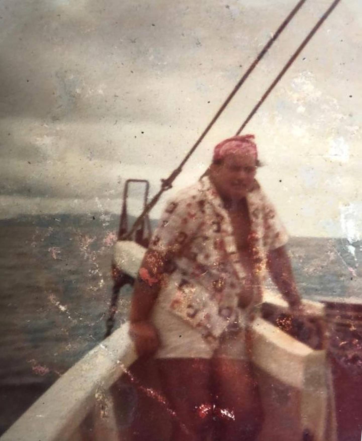 El abuelo de Tere Moreno fue quien la llevó desde niña a amar la pesca.